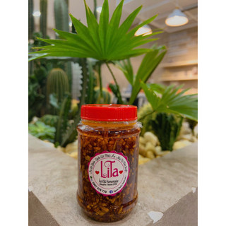 Hủ 200gr sa tế tỏi giòn cay siêu ngon nhà làm thơm nức mũi