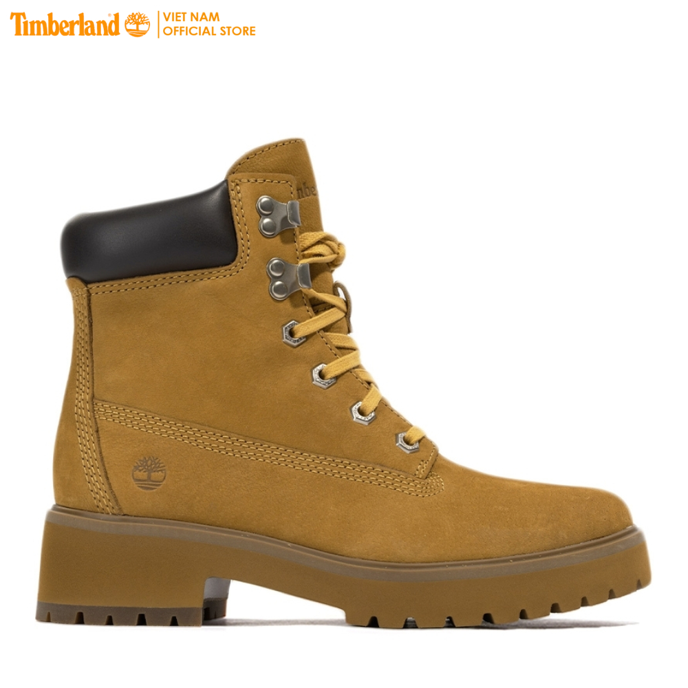 [Original] Timberland Giày Boot Nữ Carnaby Cool 6inch Wheat Nubuck TB0A5VPZ24