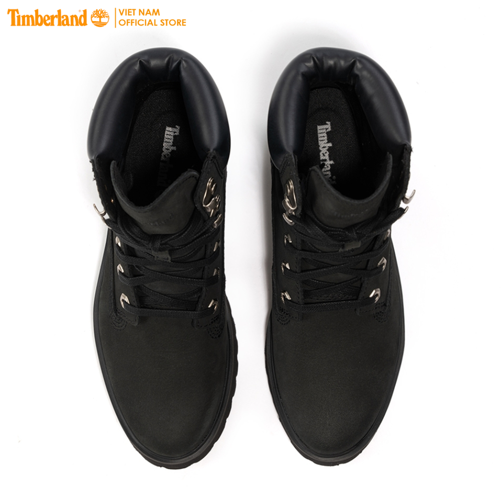 [Original] Timberland Giày Boot Nữ Carnaby Cool 6inch Black Nubuck TB0A5NYY04