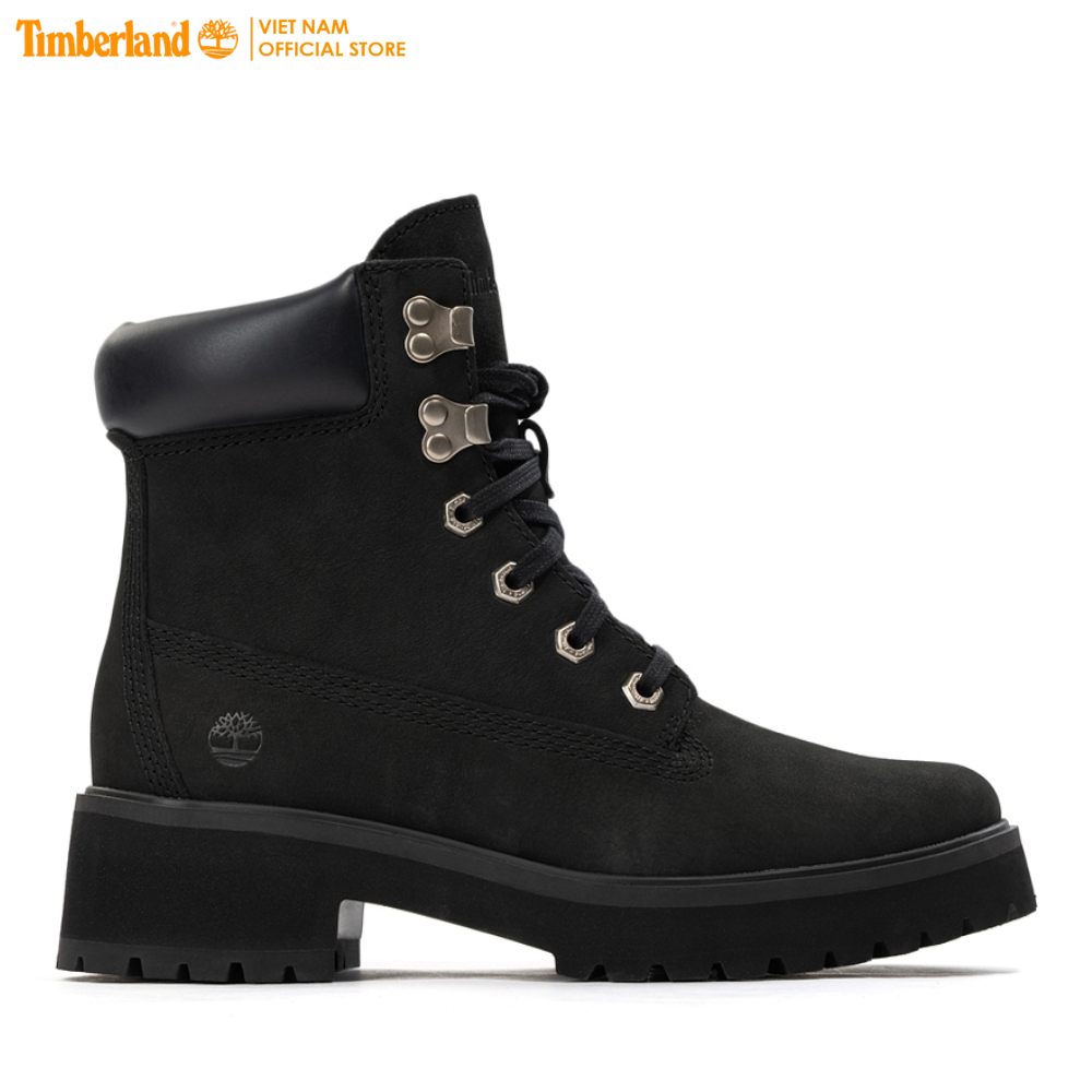 [Original] Timberland Giày Boot Nữ Carnaby Cool 6inch Black Nubuck TB0A5NYY04