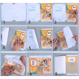 DECAL BỌC SÁCH VỞ