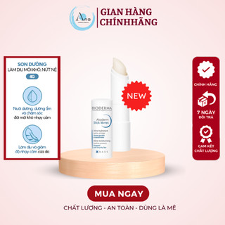 Son dưỡng môi khô nứt nẻ và tổn thương Bioderma Atoderm Stick Levres - 4g