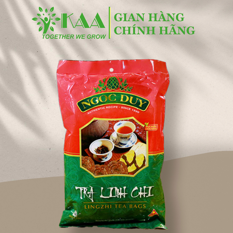 Trà Túi Lọc Linh Chi Ngọc Duy gói 100 túi lọc