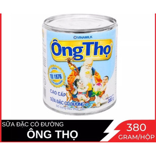 Sữa đặc có đường ông thọ trắng,xanh lon 380g