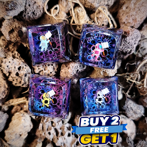 Galaxy keycap , nút bàn phím cơ phi hành gia , resin keycap , keycap artisan