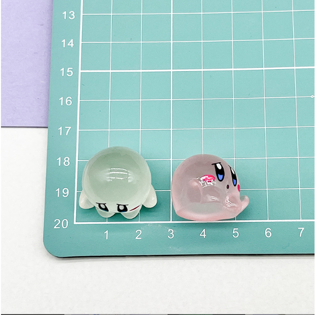 Mô hình bạch tuộc dễ thương  dạ quang nhiều màu phát sáng trang trí nhà búp bê, DIY