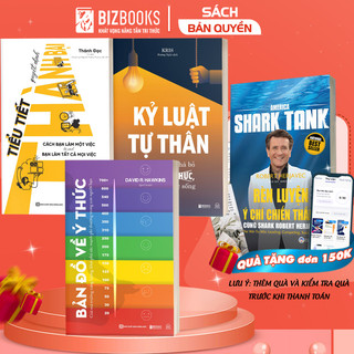 Bộ sách - 3 cuốn bứt phá bản thân - thăng hạng cuộc đời - cải tạo vận mệnh cuộc đời bạn: kỷ luật, tiểu tiết, ý thức