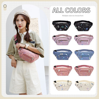 Túi đeo hông, đeo chéo nữ thời trang hàn quốc vải chống thấm nước TUI-
