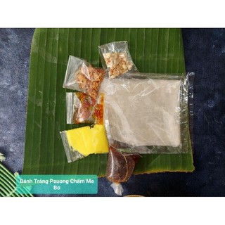 5 bịch bánh tráng phơi sương chấm sốt me bơ