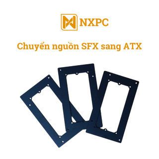 Bộ chuyển đổi nguồn máy tính sfx sang atx bằng thép dày 1,5mm - màu đen, phụ kiện máy tính giá rẻ