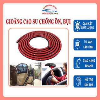 COMBO 10 Mét Gioăng Cao Su Chống Ồn, Chống Bụi Cho Ô Tô-Nẹp Cửa, Cốp Chữ D , B , P ...