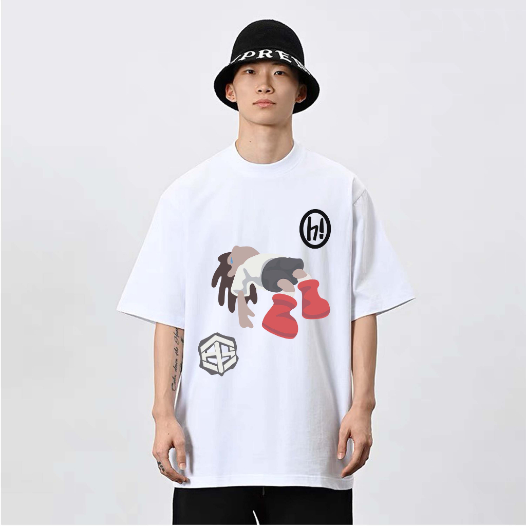 Áo thun Local Brand CẬU BÉ HÍP HỐP unisex 100% cotton - shop Hogotoclub - nam nữ from rộng oversize