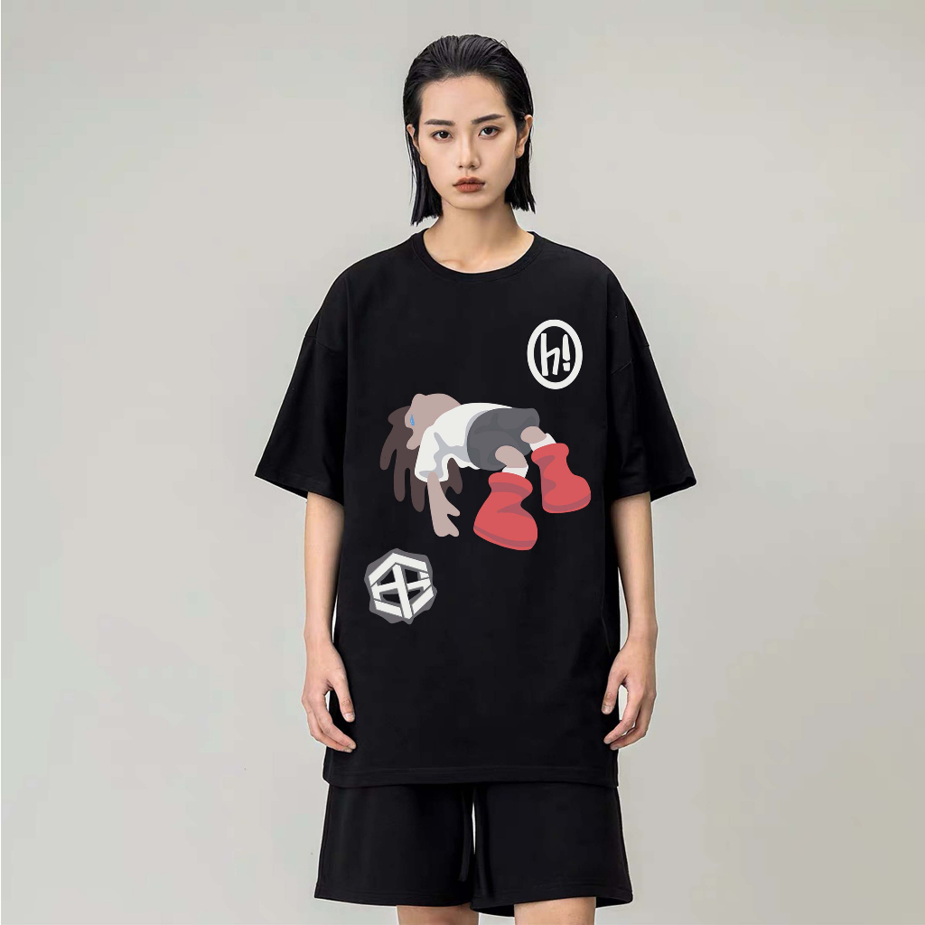 Áo thun Local Brand CẬU BÉ HÍP HỐP unisex 100% cotton - shop Hogotoclub - nam nữ from rộng oversize