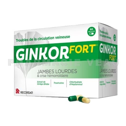 Suy giãn tĩnh mạch Ginkor Forrt Jambes Loudes