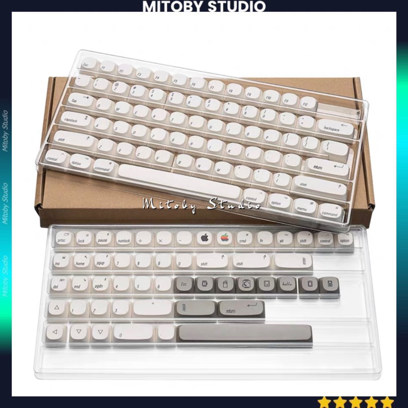 Keycap MA Máy Tính Profile chất liệu PBT dyesub dùng trên nhiều layout bàn phím cơ - Mitoby Studio