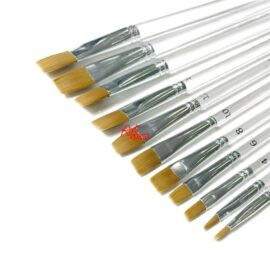 B450 Cọ vẽ cán trong đầu bằng lông nilon
