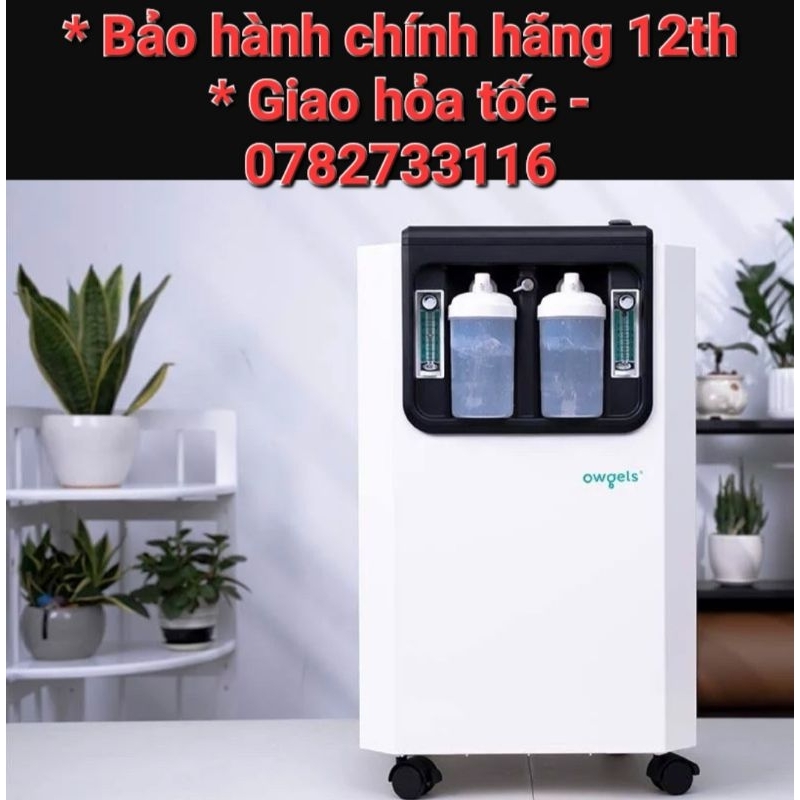 Máy Tạo oxy y tế Owgels 10lit OZ -5 - 01 GWO kèm xông khí dung Bảo hành 6 tháng