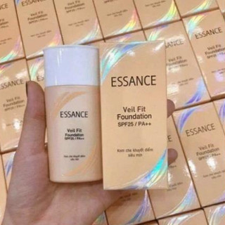 Kem nền bền màu che khuyết điểm toàn diện Essance Veil Fit Foundation SPF25 PA++ 30ml