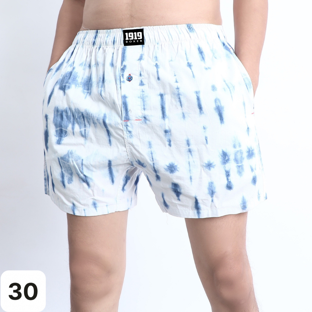 Quần đùi nam mặc nhà chất cotton 1919 Quần ngủ nam CT05