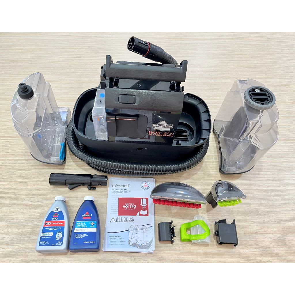 Máy giặt thảm sofa BISSELL SPOTCLEAN MAX PROFESSIONAL diệt khuẩn thương hiệu Mỹ