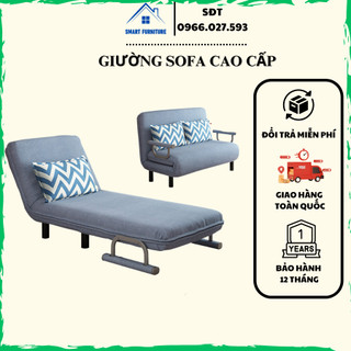 Ghế sofa giường cao cấp, giường biến đổi thành ghế sofa dễ dàng, đa dạng về kích và màu sắc, chịu được tải trọng lớn