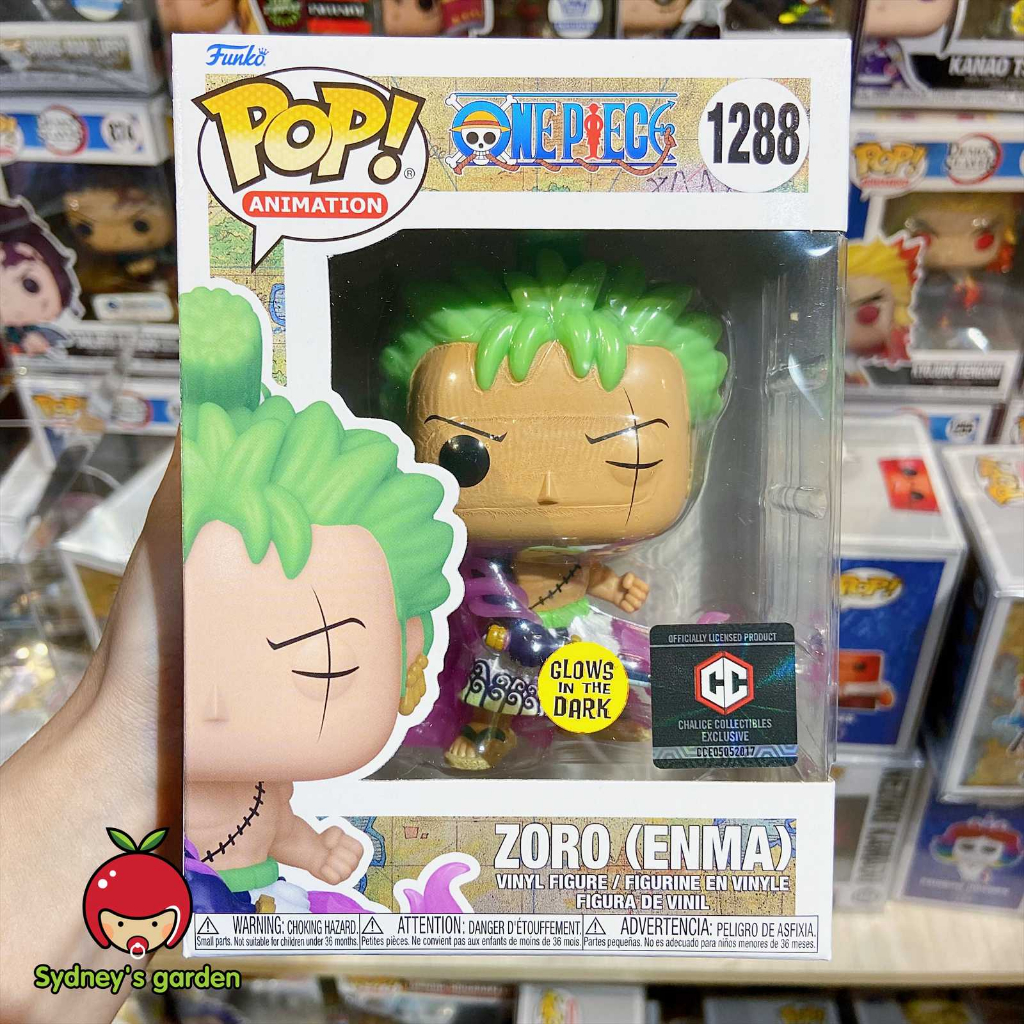 Mô hình Funko Pop ONE PIECE - ZORO (ENMA) (CHALICE)