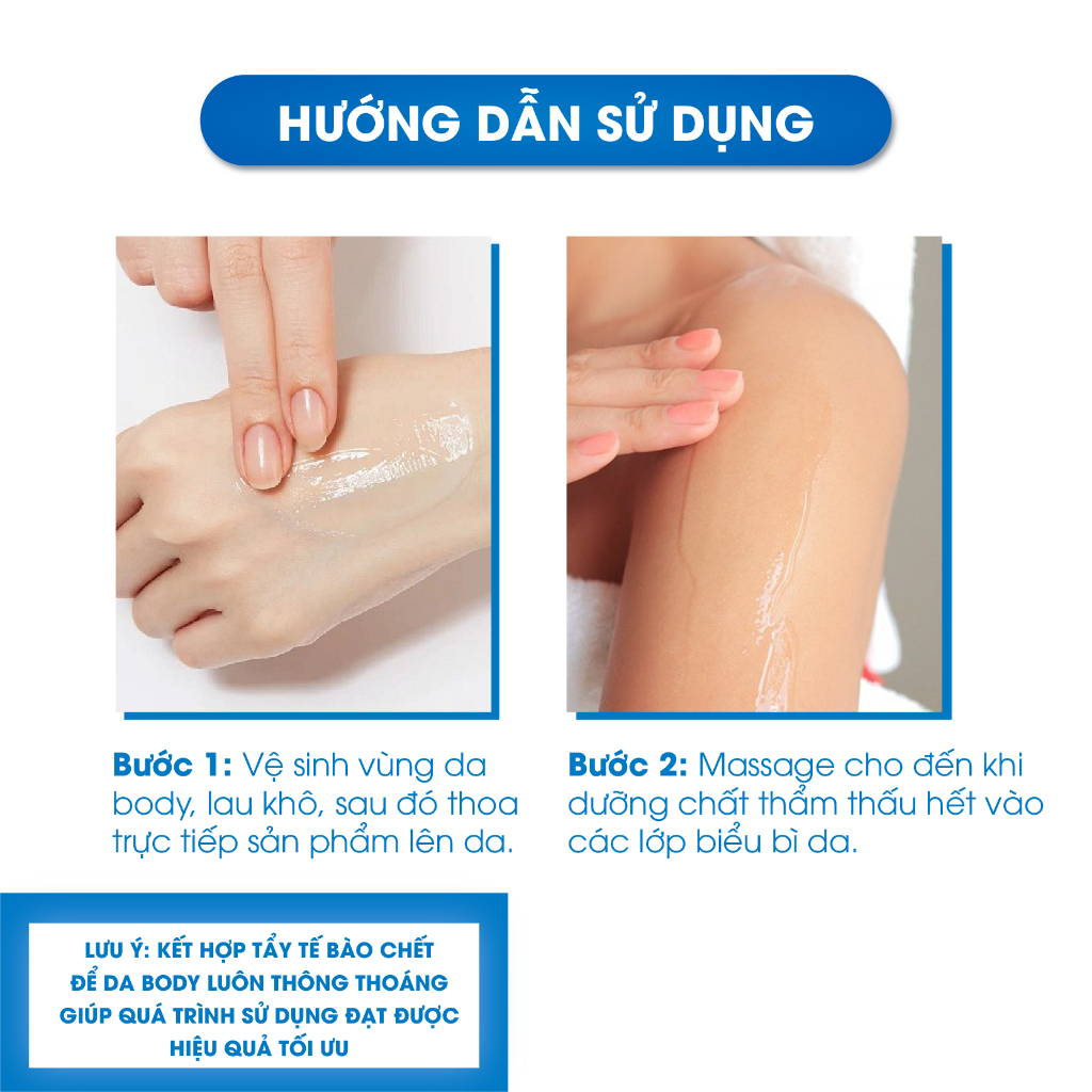 Sữa Dưỡng Trắng Da Body, Hỗ Trợ Kích Trắng Da, Cấp Ẩm Và Làm Sáng Da Oriskin Kita White Body Essences 180ml