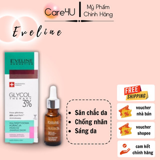 Tinh chất Eveline Glycol Therapy 3% chống nhăn da 18ML