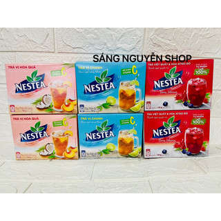 Trà vị chanh- Trà vị hoa quả nestea hộp 120g - 144g - 195g