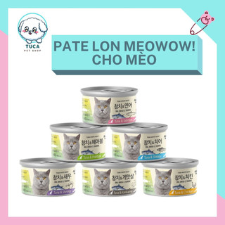 Pate cho mèo - pate lon meowow! cho mèo 80gr - tuca pet shop
