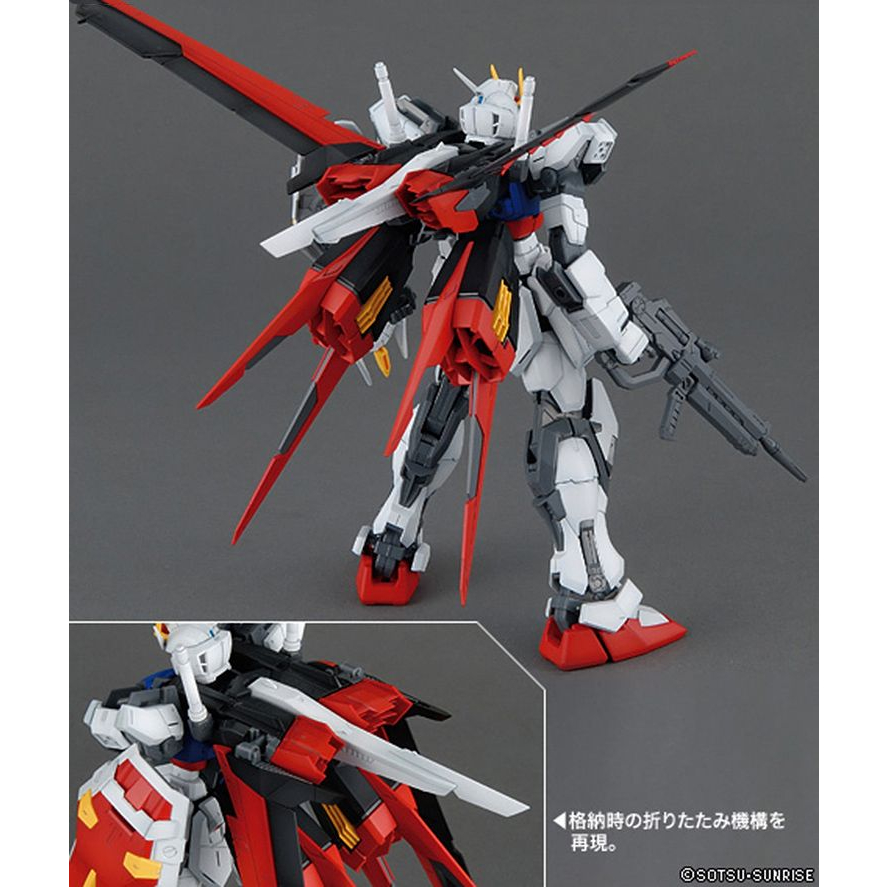 Mô Hình lắp ráp Bandai Gundam MG 1/100 Aile Strike Gundam ver RM - bản Remaster
