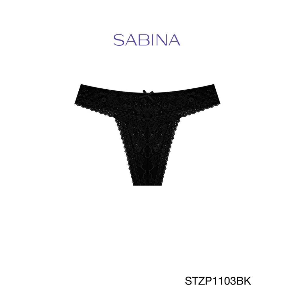 Quần lót lọt khe phối ren xuyên thấu Sabina Panty Zone STZP1103