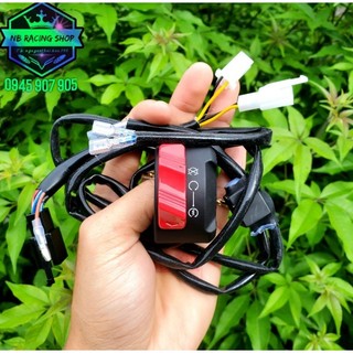 Cùm Đề TFX Bấm Sẵn Mạch Tắt máy cho SATRIA RAIDER SONIC EX Giắc Cắm Như Zin.NB Racing Shop