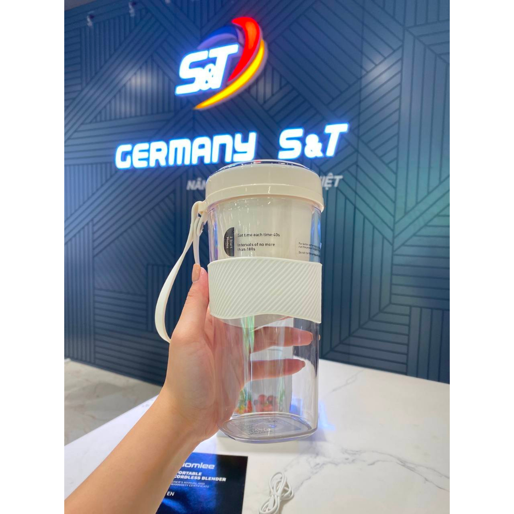 Máy xay sinh tố cầm tay Diyarts nội địa Đức, Máy xay sinh tố mini, Máy xay sinh tố đa năng GermanySnT 400086