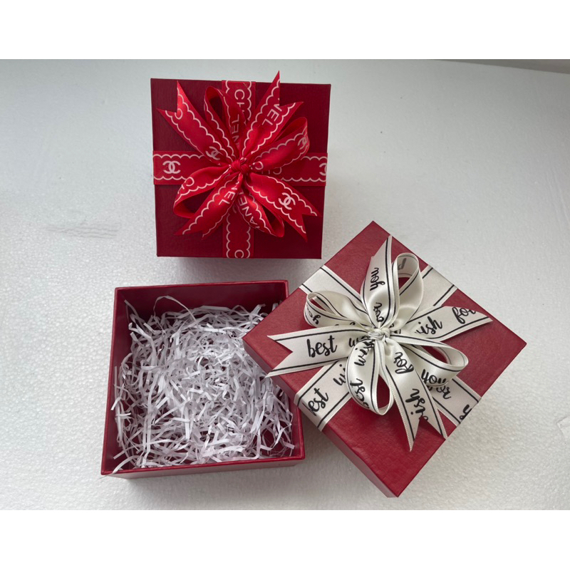 Hộp Son Dài Đựng Quà mỹ Phẩm Siêu Xinh 13-13-7cm tặng rơm