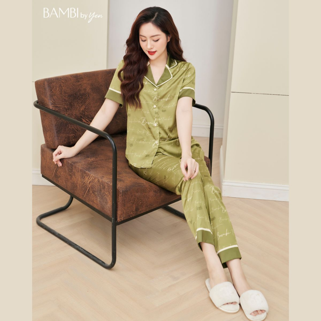BỘ NGỦ NỮ CHÍNH HÃNG BAMBI - Set Pijama Tenderness – 1066 BB