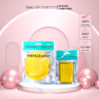 Bông bọt biển rửa mặt The face shop Hàn quốc