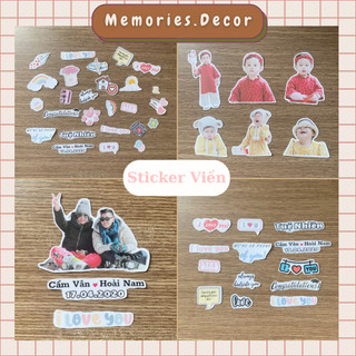 In ảnh viền người, in sticker theo yêu cầu, ảnh bo viền