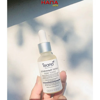 Combo Peel Tẩy da chết hoá học Teana Blue Retinol Fiery Topaz Rejuvenating Peel 30ml cho da căng bóng, láng mướt, giảm m