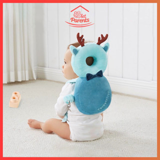 Gối Tập Đi Cho Bé - Loại Gối Bảo Vệ Đầu Và Lưng Cho Bé Tập Đi Chống Ngã - Tặng Dây Đai Bảo Hiểm