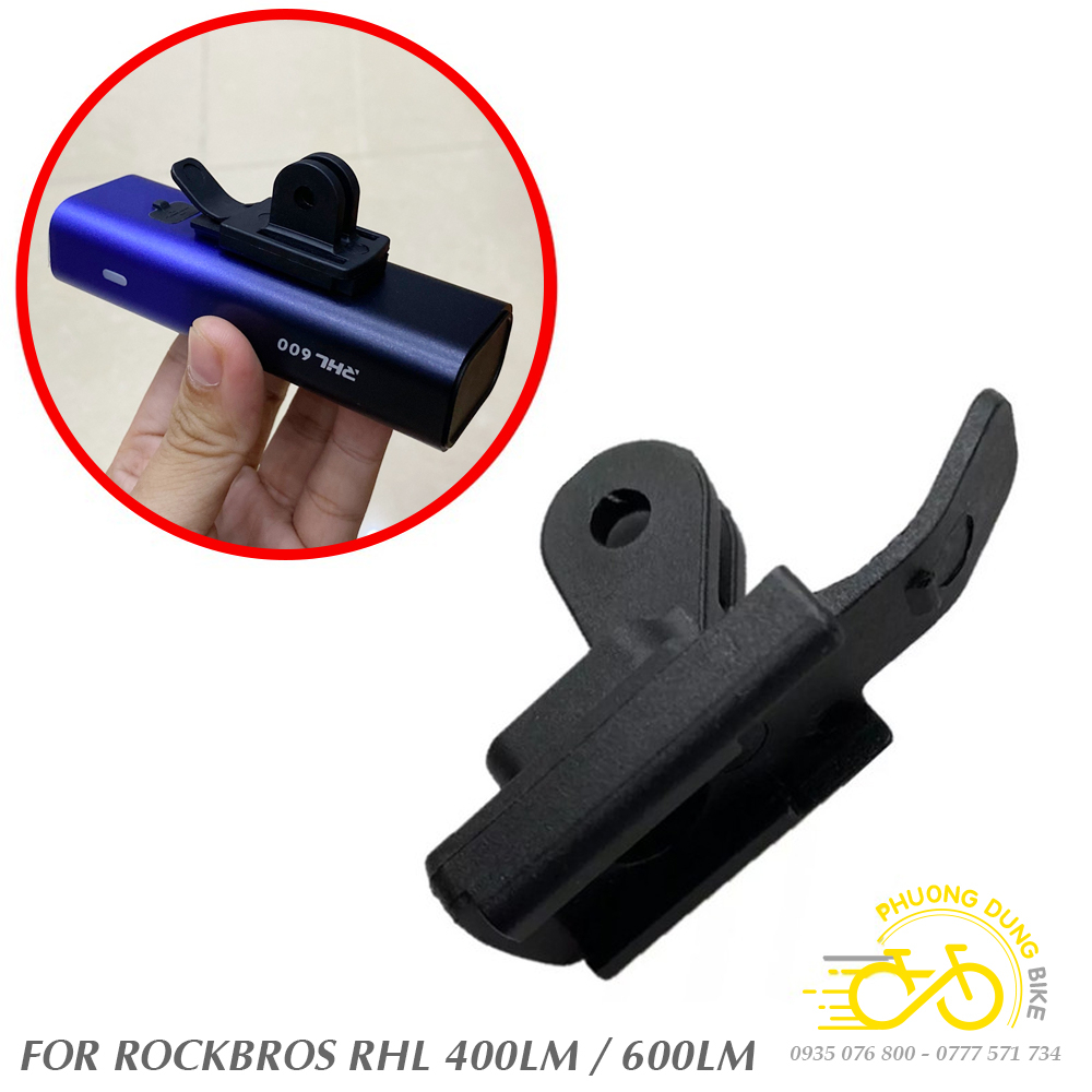 Pas giá treo đèn xe đạp ROCKBROS YQ 200LM / YQ 400LM / RHL 400LM / RHL 600LM