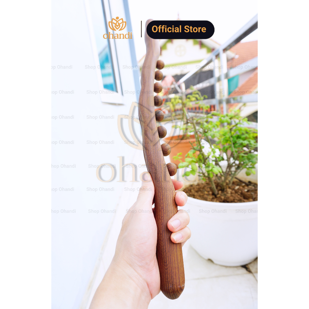 Cây Lăn Massage Toàn Thân thanh dài có gắn bi - đánh tan mỡ bụng giảm đau hiệu quả