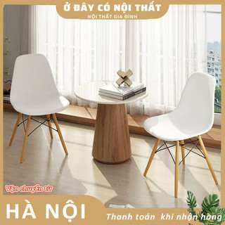 Ghế eames ghế văn phòng ghế ngồi học ghế eames chân gỗ sồi ghế bàn ăn ghế ngồi trang điểm phong cách bắc âu sang trọng