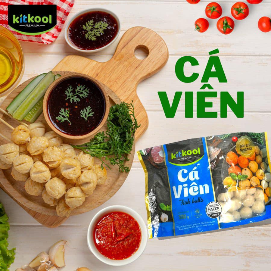 Cá viên Kitkool 500g loại ngon