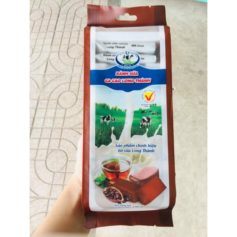 Bánh sữa cacao Long thành Domilk