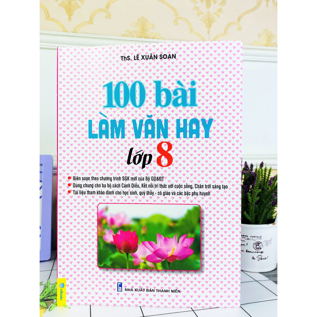 Sách - 100 Bài Làm Văn Hay Lớp 8 - Biên soạn theo chương trình GDPT mới - ndbooks