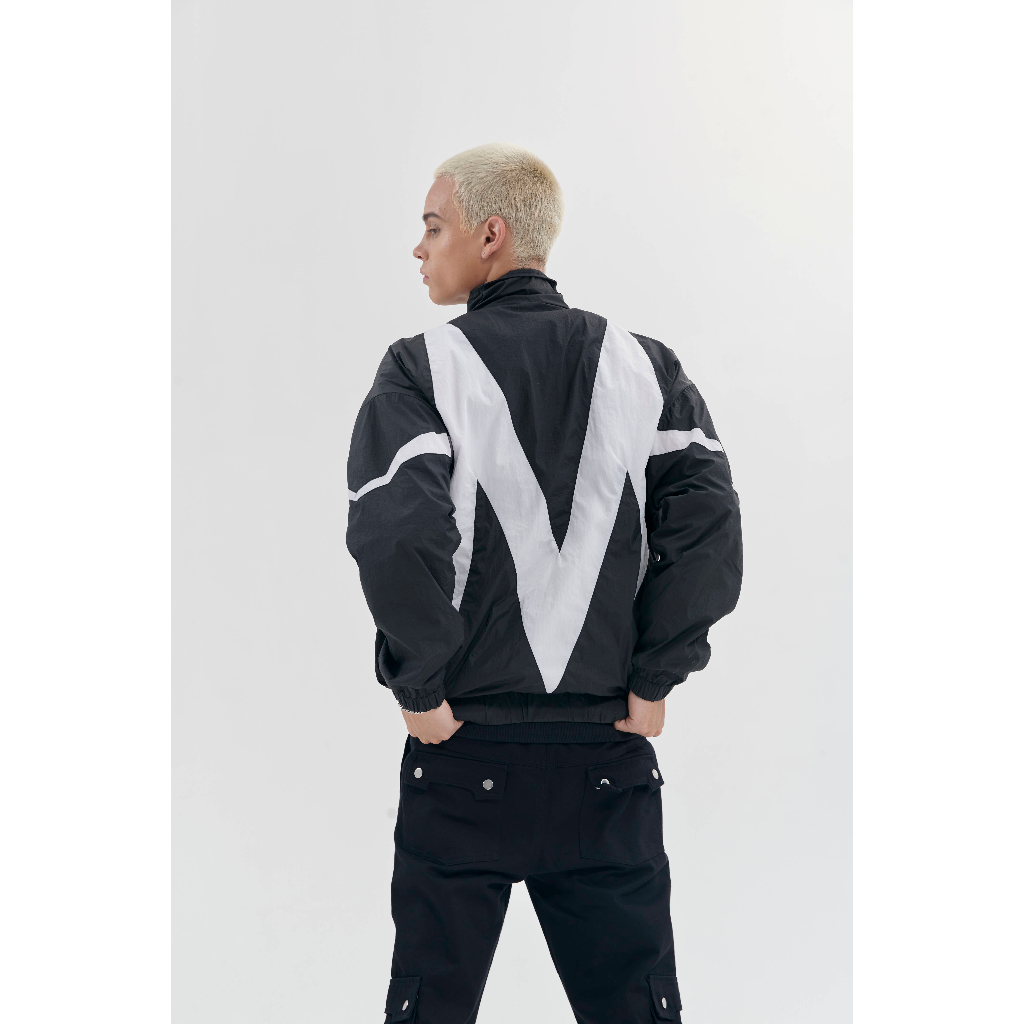 Áo Khoác Dù Nam Nữ Khóa Zip YKK Cao Cấp MENTAL® BIG ICON "M" JACKET