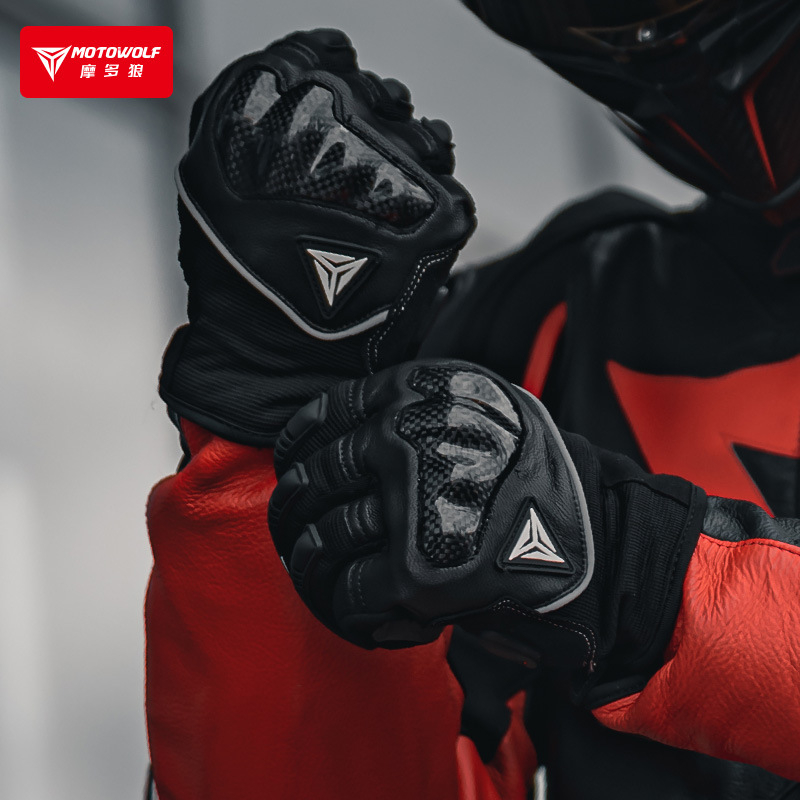 Găng tay gù carbon MOTOWOLF MDL0333