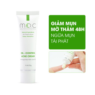Kem bôi ngừa mụn mờ thâm hiệu quả M.O.C 25mL