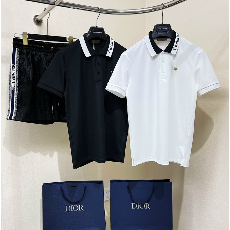 Áo PoLo Nam Nữ Christ Di O Phối Cổ Cao Cấp